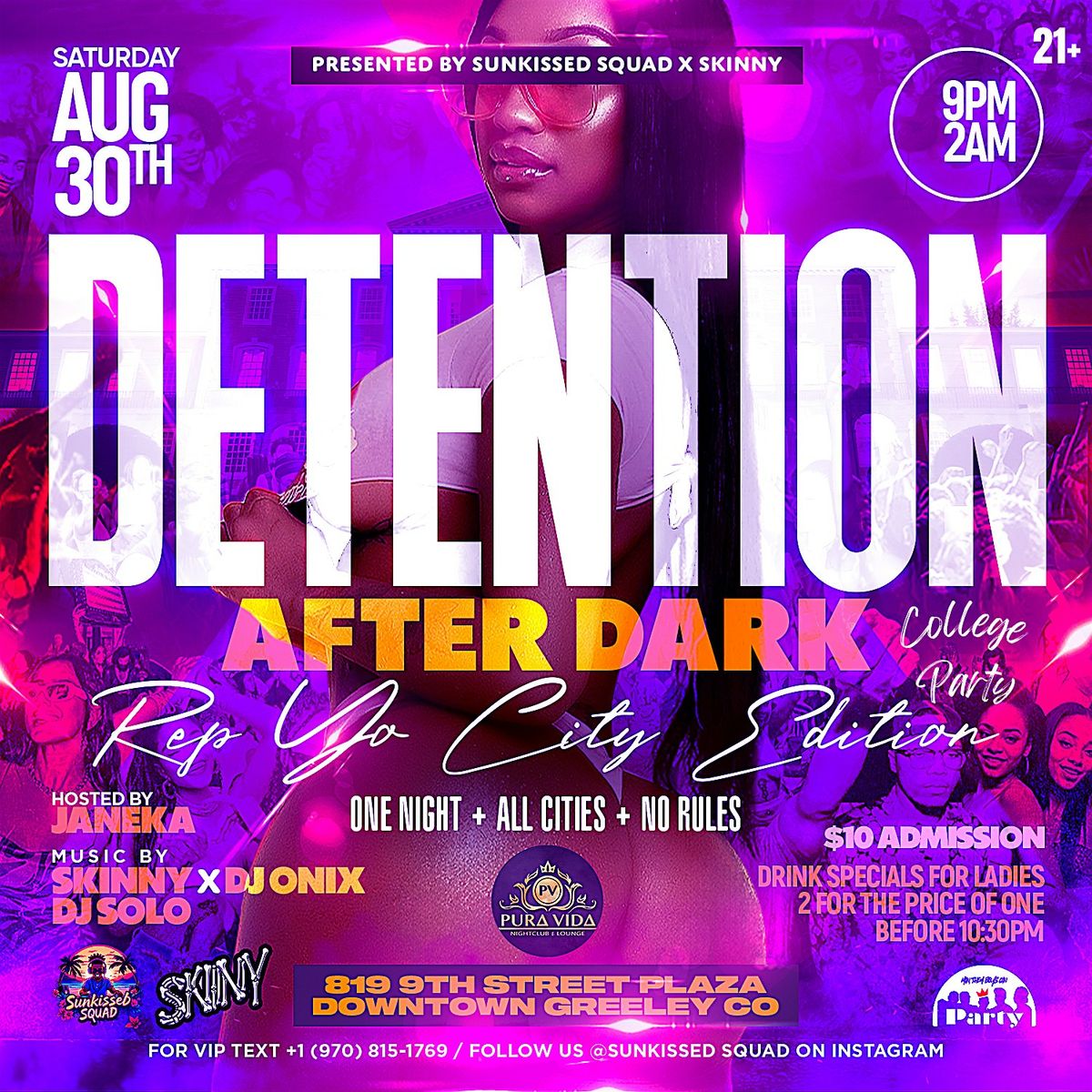 Detention After Dark: UNC, 30 August | Event in Greeley | AllEvents