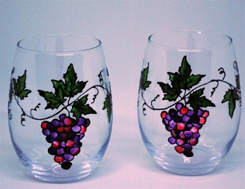 Wine Glass Painting: Grape Vines, 14 September | Event in South Bend | AllEvents