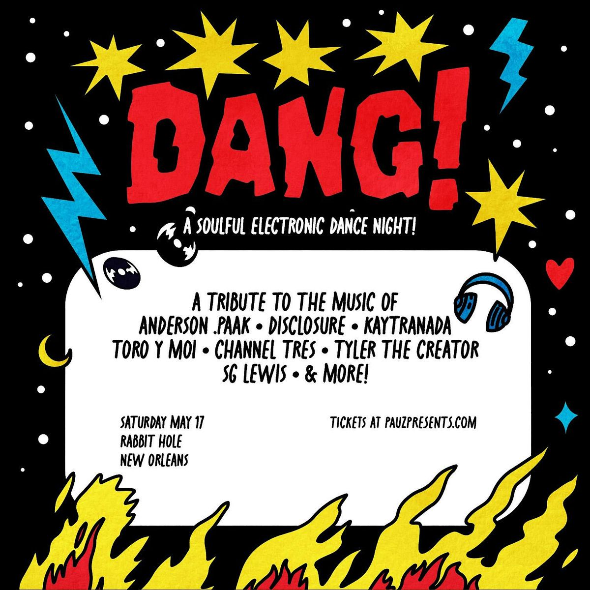 DANG!, 17 May | Event in New Orleans | AllEvents