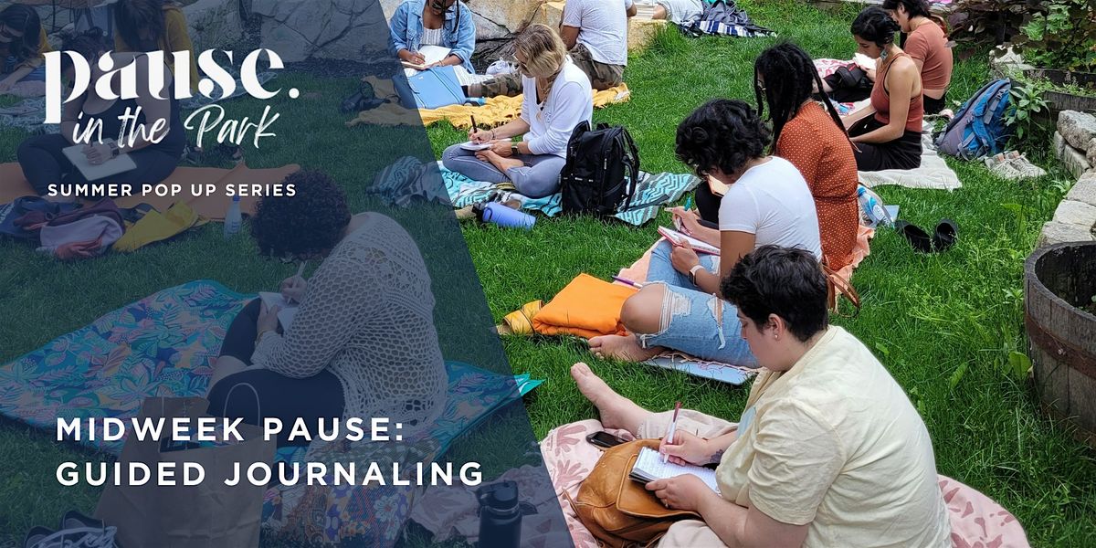 Midweek Pause: Guided Journaling in the Park, 23 July | Event in Philadelphia | AllEvents