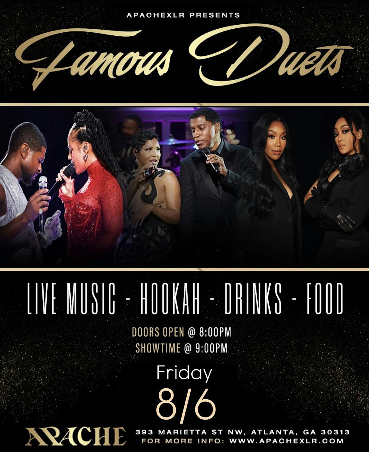 Famous Duets: Live R&B Experience, 12 September | Event in Atlanta | AllEvents