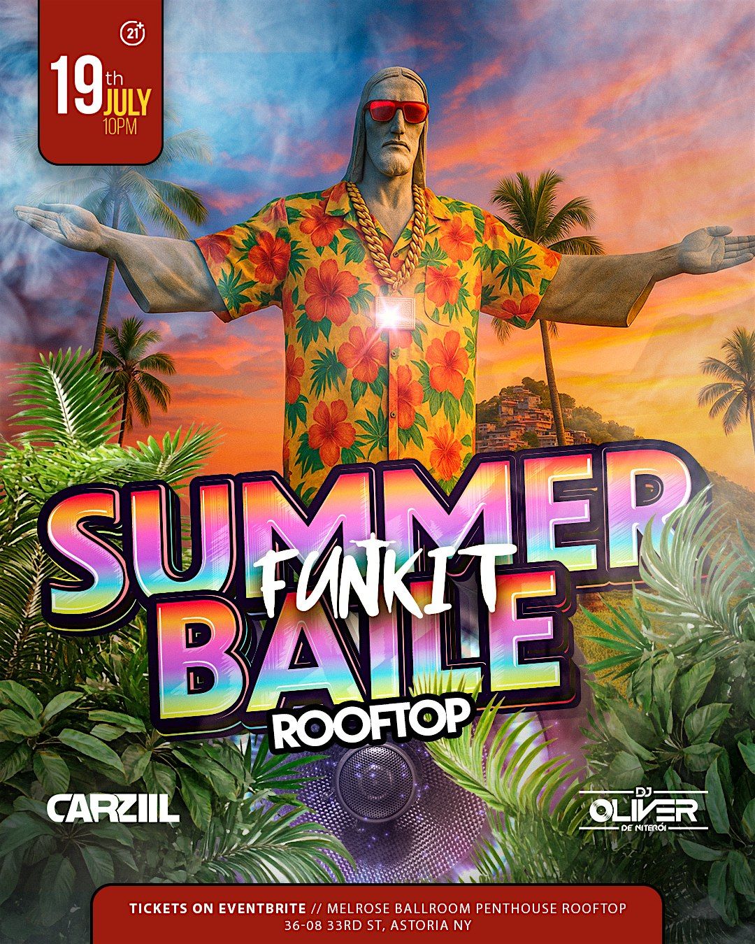 FUNK IT SUMMER BAILE, 19 July | Event in Queens | AllEvents