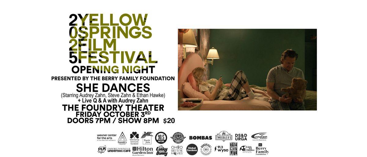 YSFF Opening Night: SHE DANCES w/ AUDREY ZAHN Q&A, 3 October | Event in Yellow Springs | AllEvents