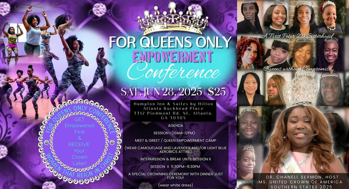 For Queens Only Conference, 28 June | Event in Atlanta | AllEvents