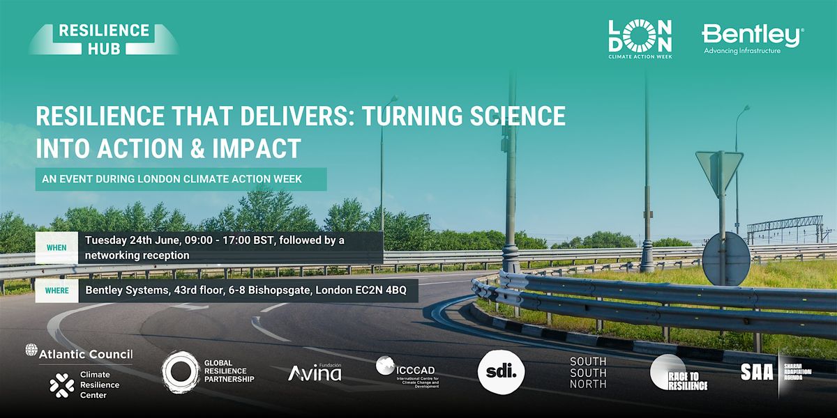 Resilience that delivers: Turning science into action & impact | Event in London | AllEvents
