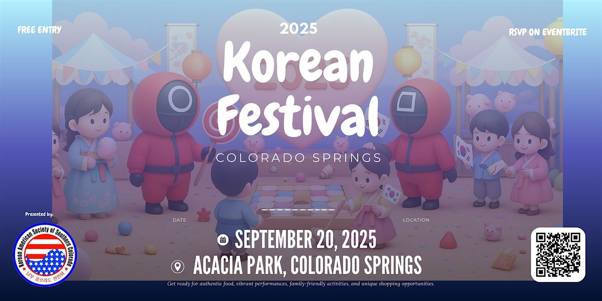 Korean Festival Colorado 2025 - Presented by KASOSC, 20 September | Event in Colorado Springs | AllEvents
