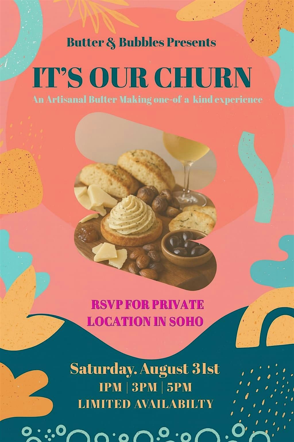 Artisanal Butter Making Experience, 30 August | Event in New York | AllEvents