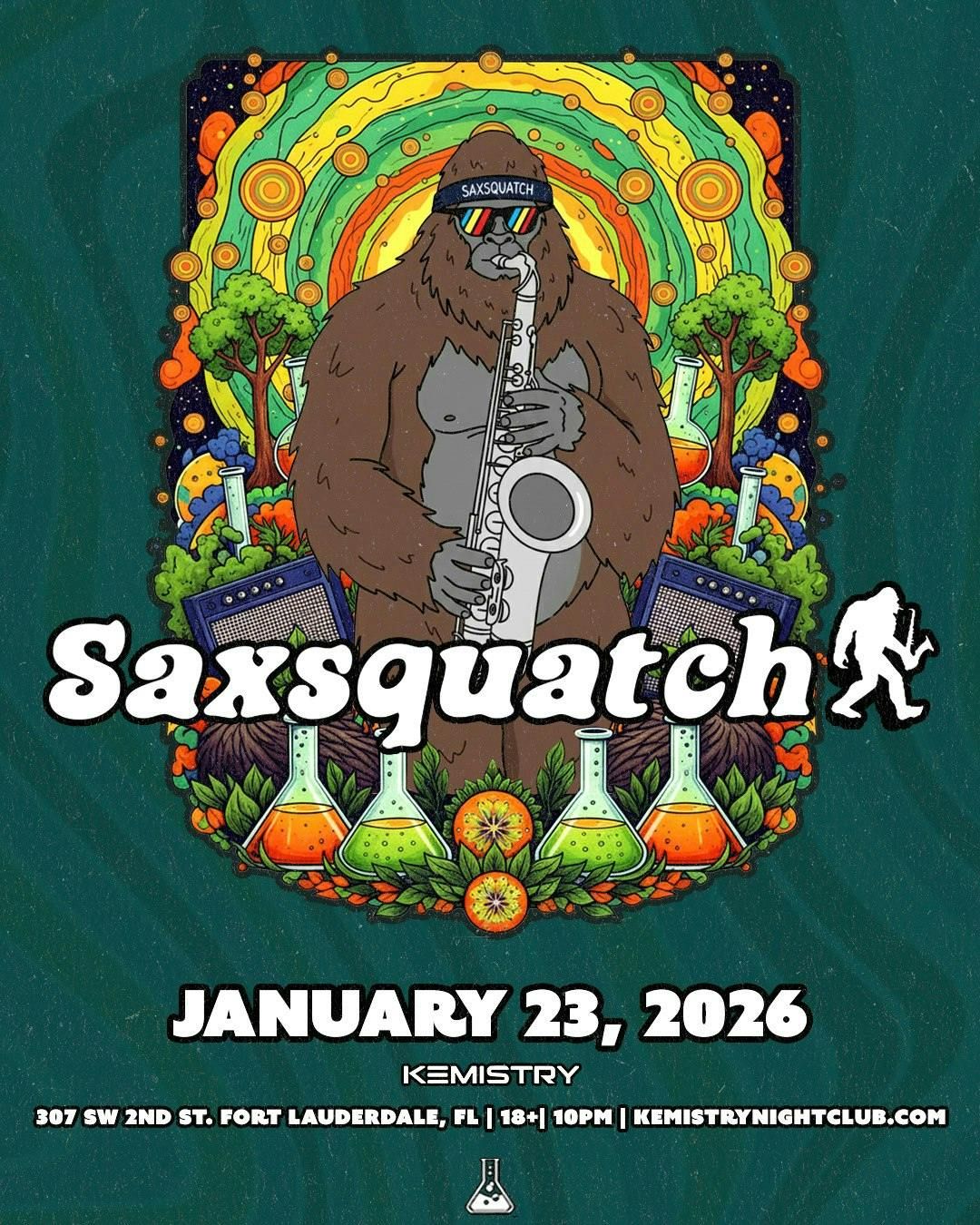 Saxsquatch, 8 April | Event in Houston | AllEvents