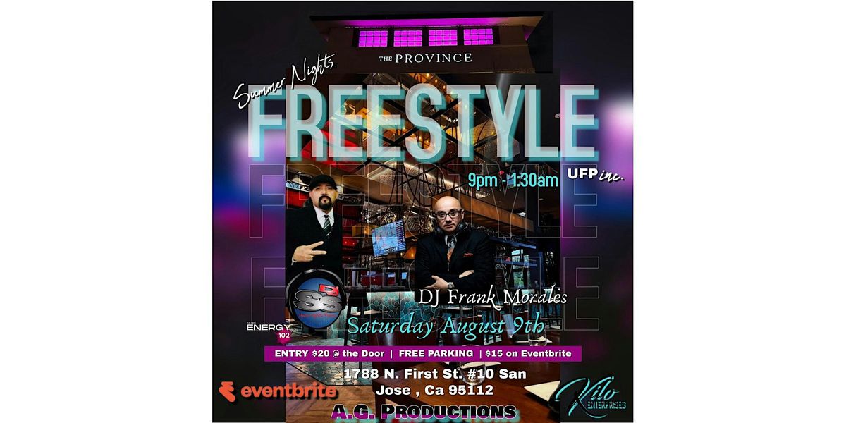 Freestyle Event, 9 August | Event in San Jose | AllEvents