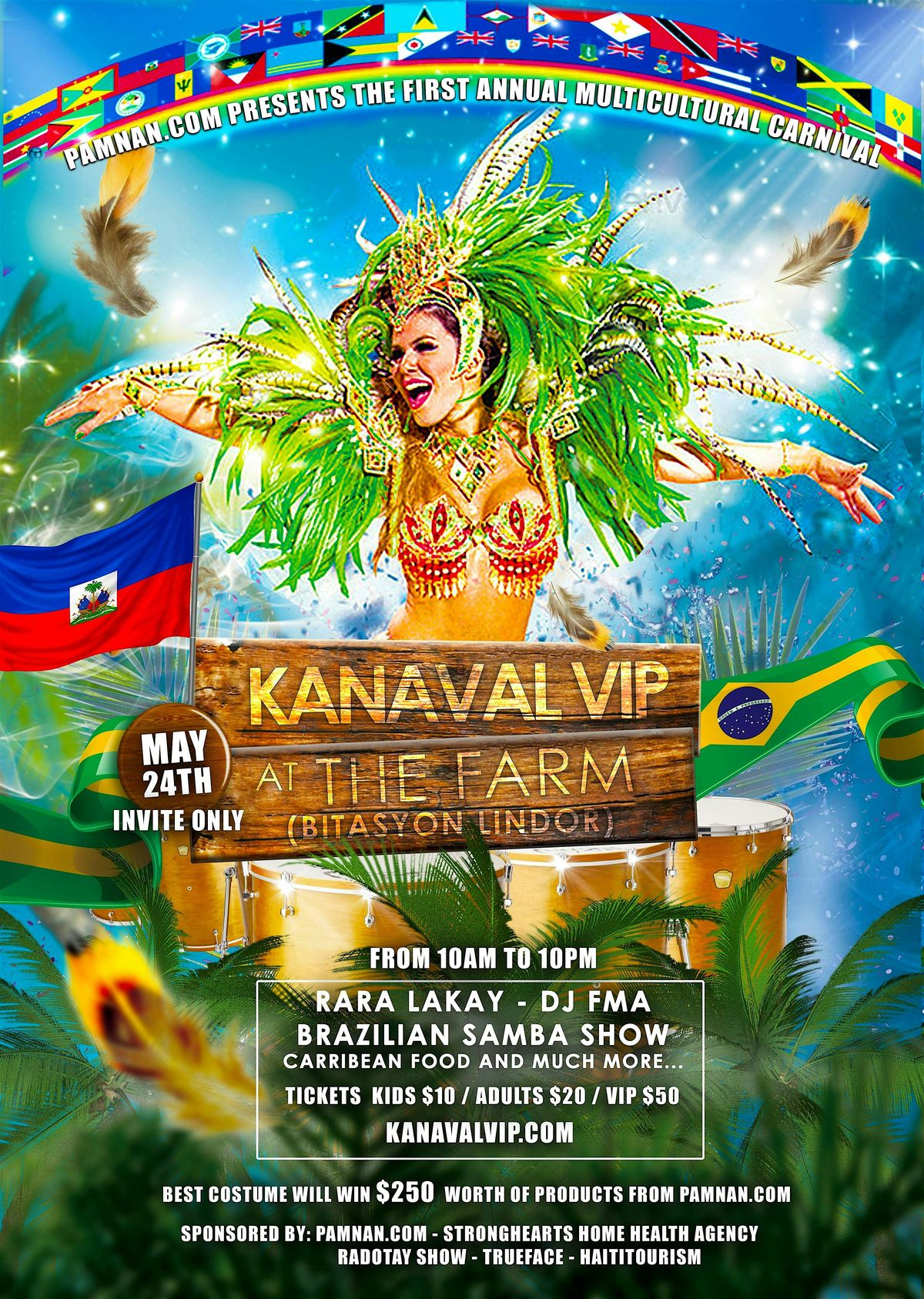KANAVAL VIP AT THE FARM (BITASYON LINDOR) - INVITE ONLY, 24 May | Event in LaBelle | AllEvents