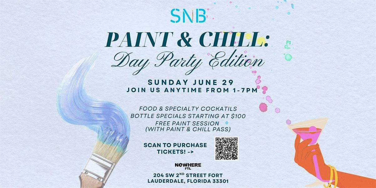 6/29 -  Paint & Chill: Day Party Edition | Sky n Beyond, 29 June | Event in Fort Lauderdale | AllEvents