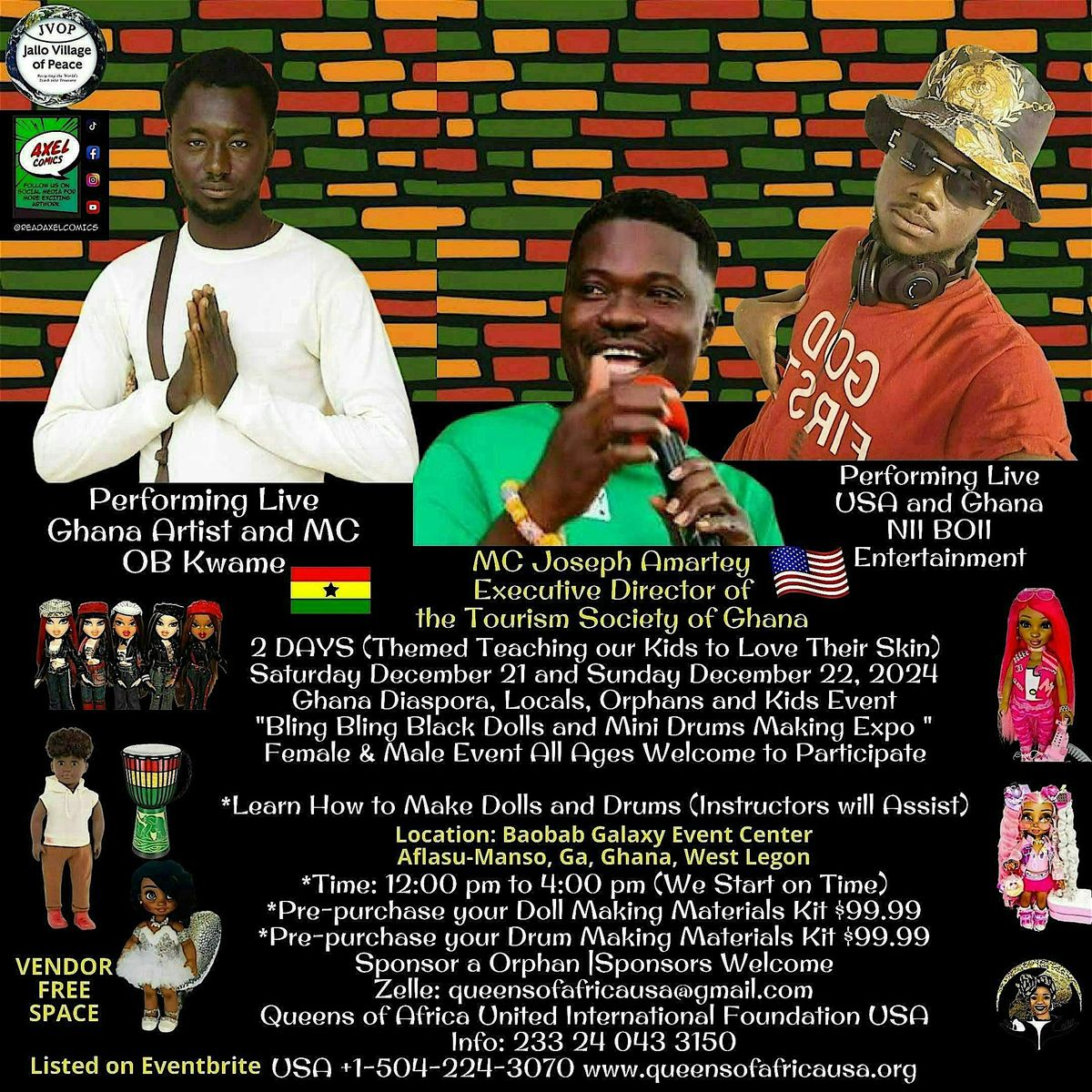 Holiday Music Concert in Accra Ghana with Artists OB KWAME and NII BOII, 20 December | Event in Accra | AllEvents