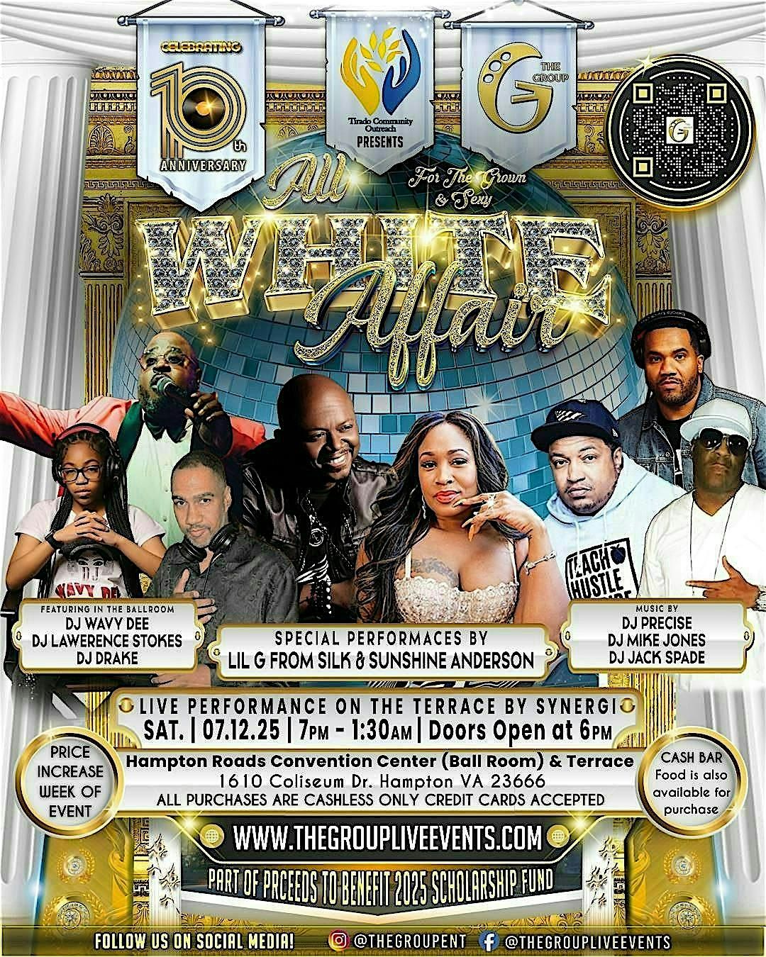 All White Affair 10 Year Anniversary, 12 July | Event in Hampton | AllEvents