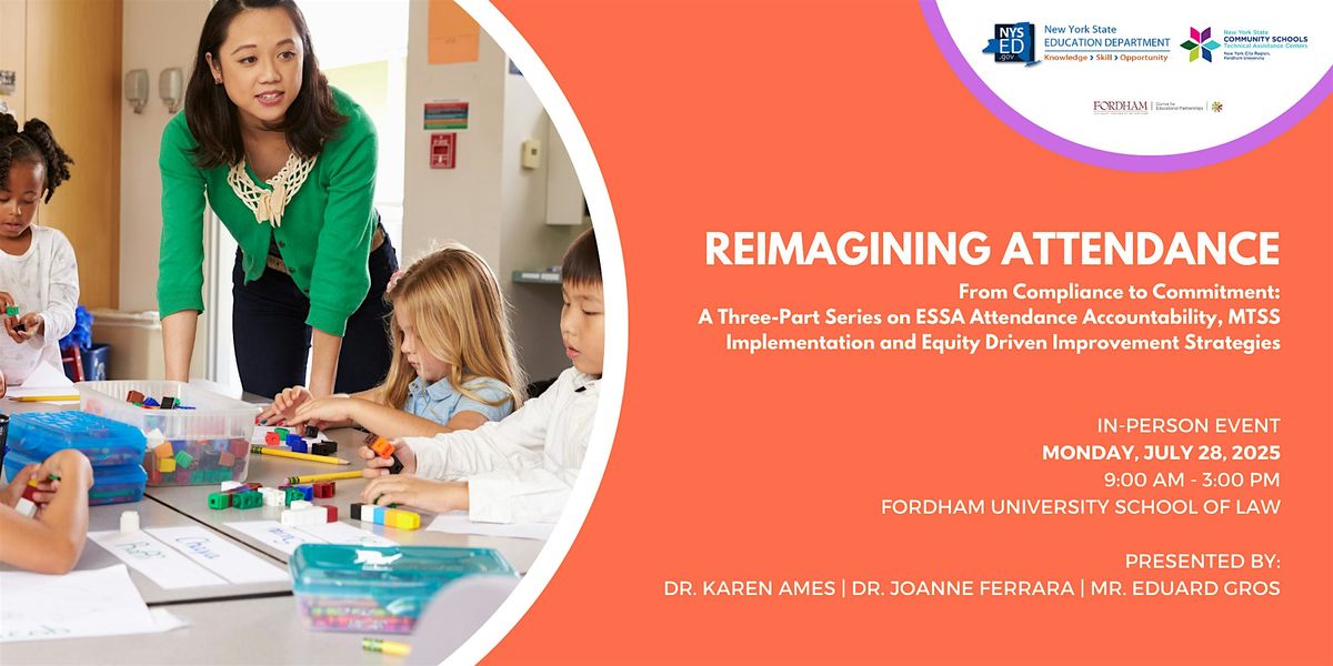 Reimagining Attendance: From Compliance to Commitment, 28 July | Event in New York | AllEvents
