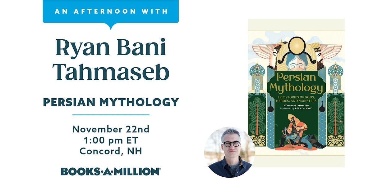 An Afternoon with Ryan Bani Thamaseb, 22 November | Event in Concord | AllEvents