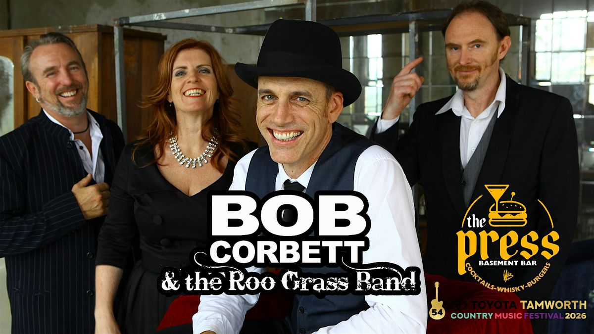 Bob Corbett & the Roo Grass Band TCMF 2026, 24 January | Event in Tamworth | AllEvents