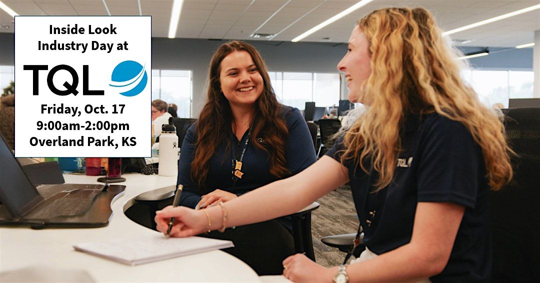 Industry Day with Total Quality Logistics (TQL), 17 October | Event in Overland Park | AllEvents