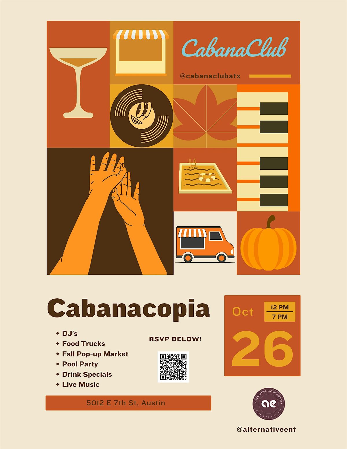 Cabanacopia!, 26 October | Event in Austin | AllEvents