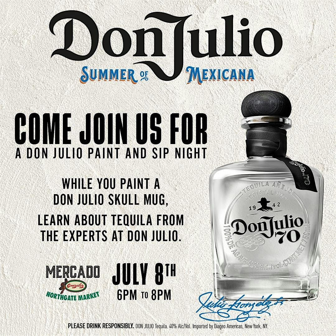 Don Julio Calavera Cup Sip & Paint | Event in Costa Mesa | AllEvents
