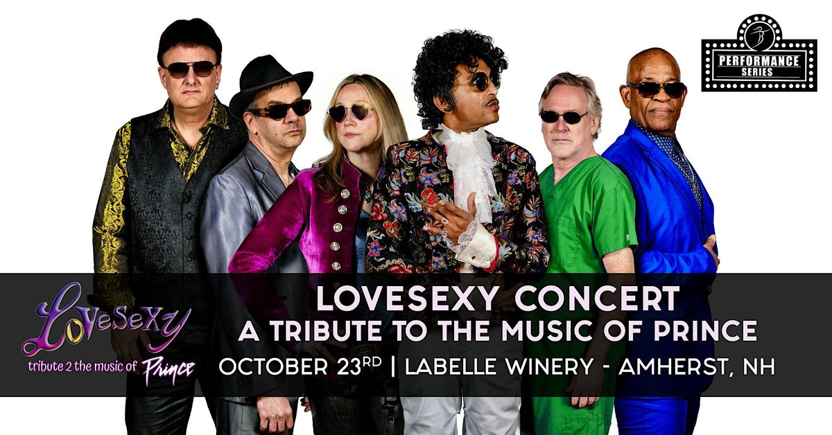 LoveSexy Concert: A Tribute to the Music of Prince at LaBelle in Amherst NH, 23 October | Event in Amherst