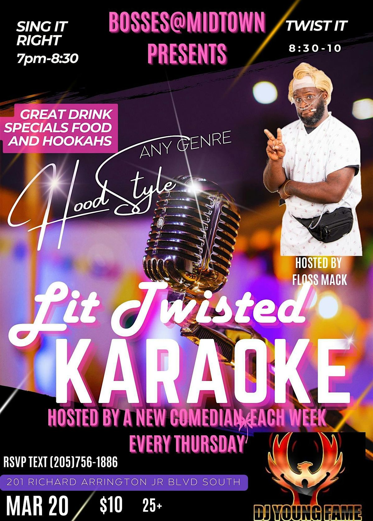 LIT TWISTED KARAOKE AND COMEDY THURSDAYS | Event in Birmingham | AllEvents