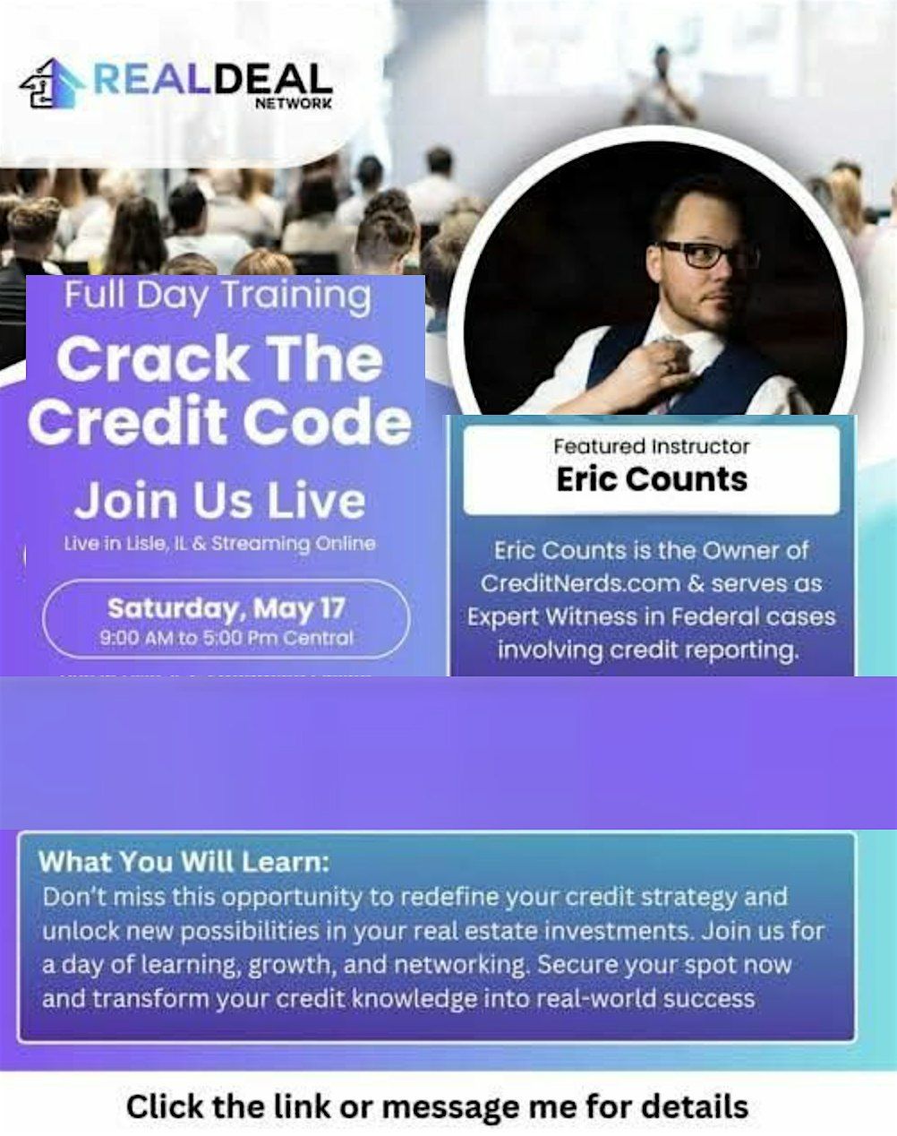From Credit Challenges to Real Estate Triumphs, 21 June | Event in Lisle | AllEvents
