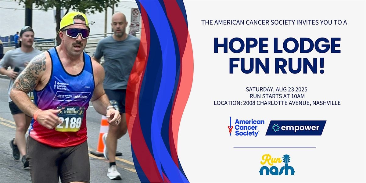 Nashville Hope Lodge Fun Run!, 23 August | Event in Nashville | AllEvents