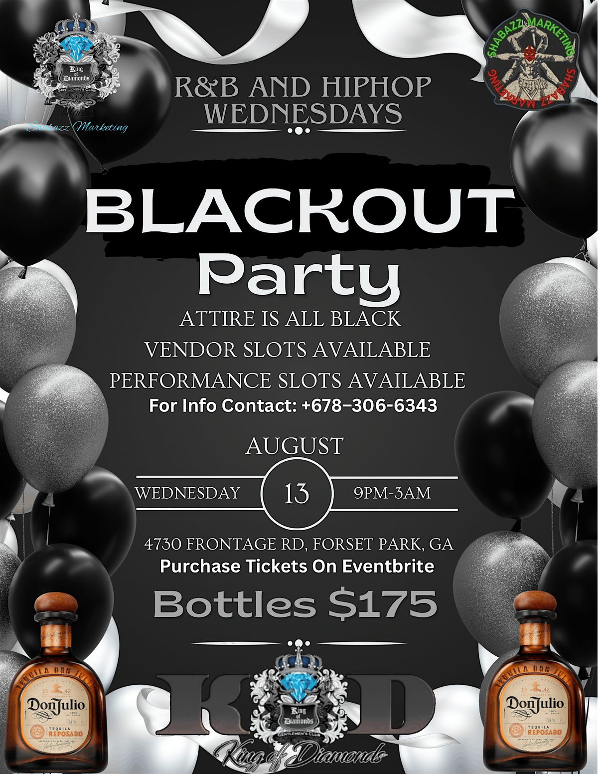 KOD Blackout Party, 13 August | Event in Forest Park | AllEvents
