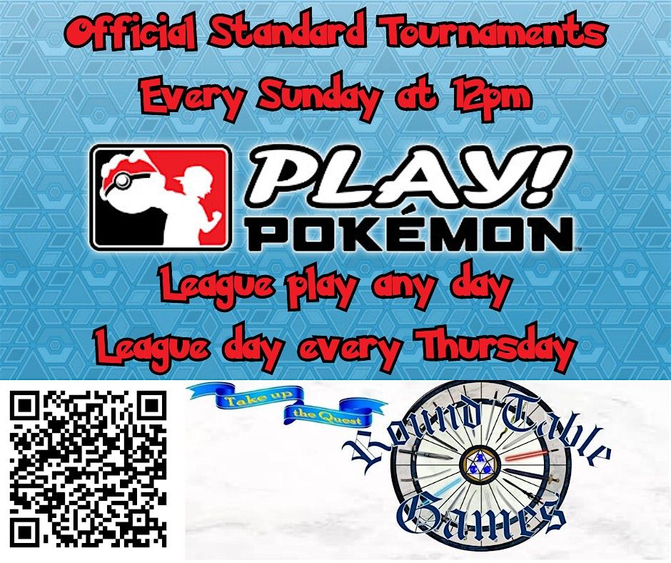 Pokemon Official weekly Standard tournaments at Round Table Games | Event in Carver | AllEvents