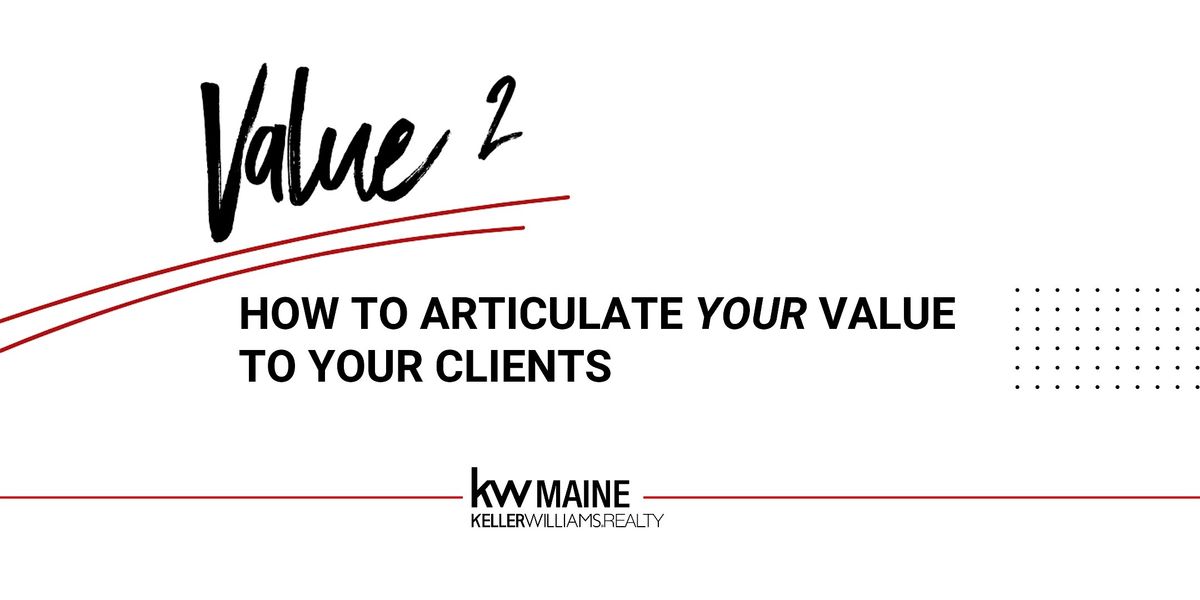 Value²: How to Articulate Your Value to Your Clients, 7 August | Event in Portland | AllEvents