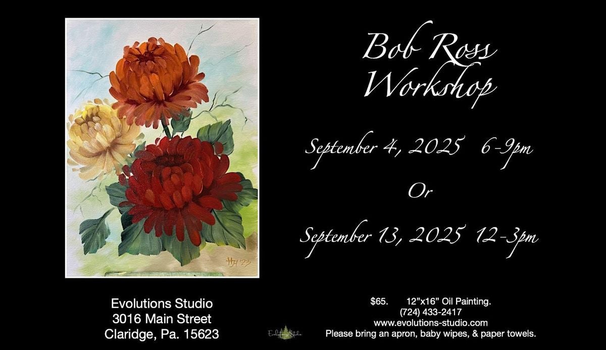 Mums - September 13, 2025 - Bob Ross Workshop, 13 September | Event in Claridge | AllEvents