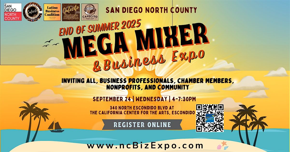 San Diego North County 10th Annual Business Expo and Mega Mixer, 24 September | Event in Escondido | AllEvents