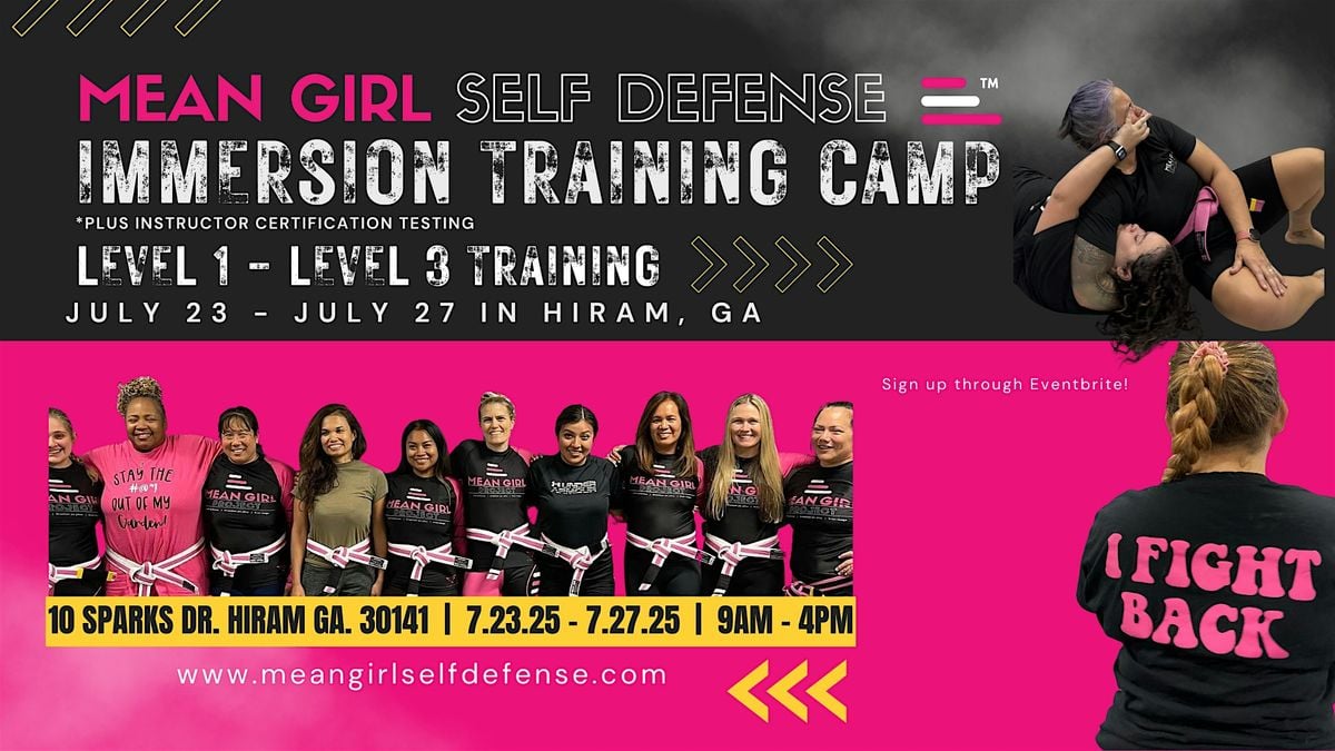 Mean Girl Immersion Training Camp; Tracks 1-3, 23 July | Event in Hiram | AllEvents