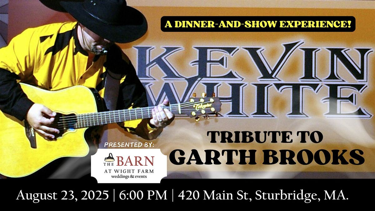 Tribute to  Garth Brooks | Kevin White | + Dinner, 23 August | Event in Sturbridge | AllEvents