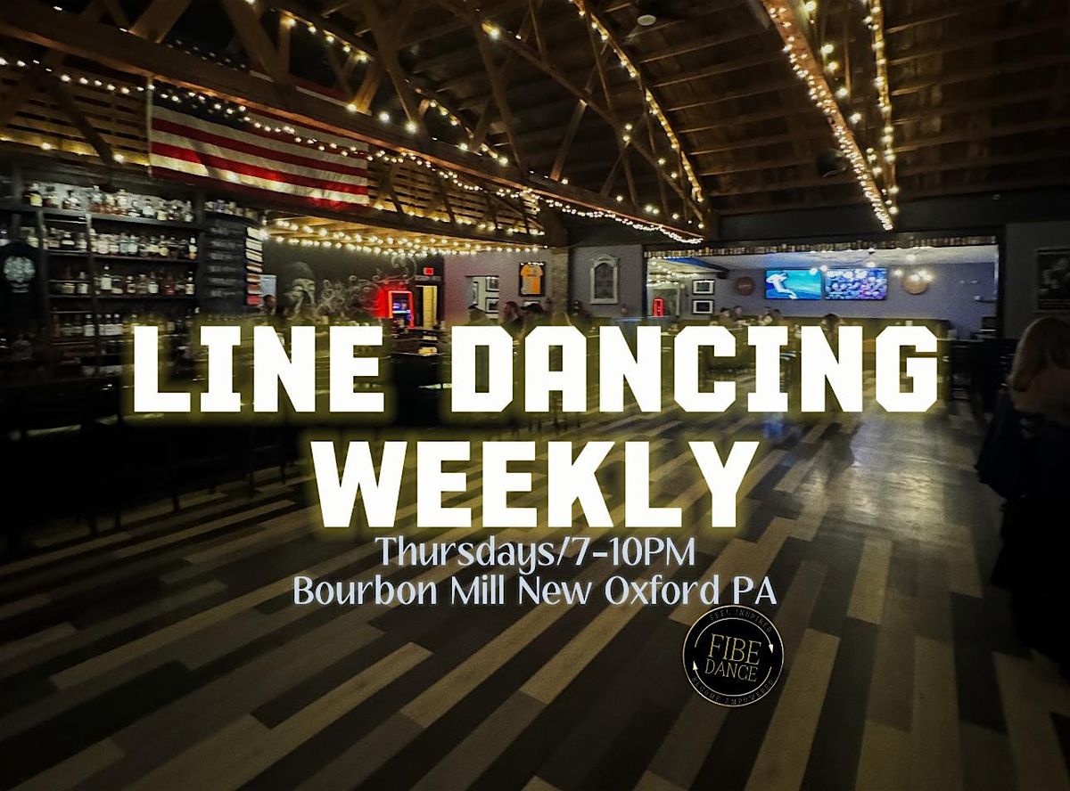 LINE DANCING! Every Thursday Bourbon Mill  New Oxford PA | Event in New Oxford | AllEvents