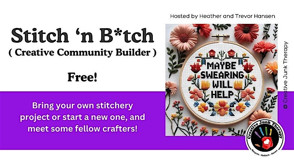 Stitch 'N B*tch, 17 August | Event in Brandon | AllEvents
