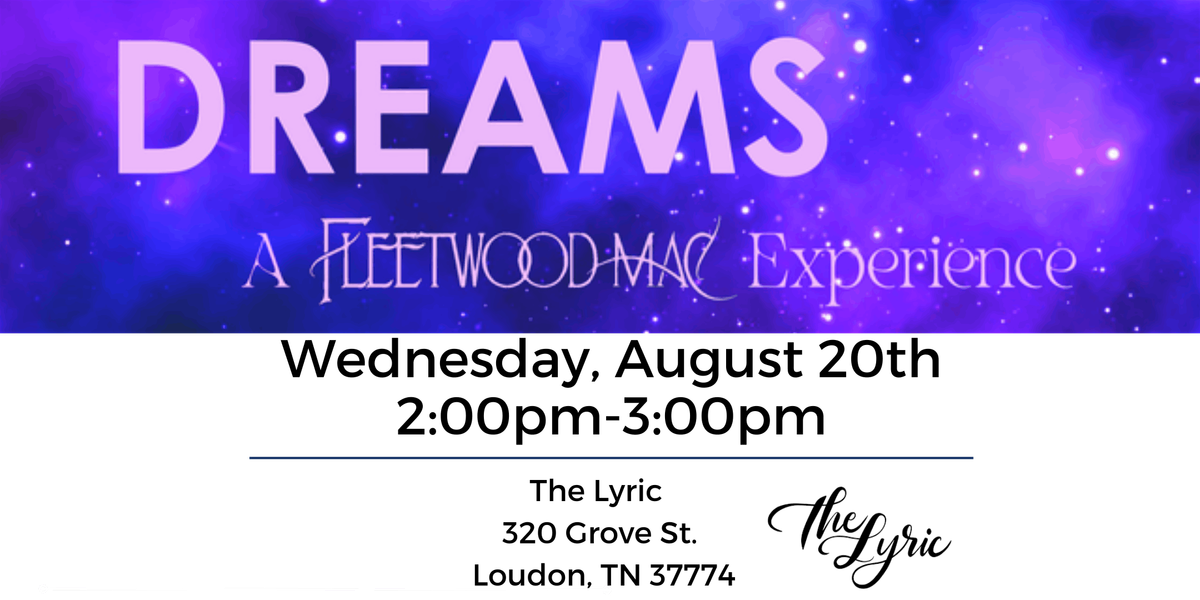 Music for Seniors Free Daytime Concert w/ Dreams: Fleetwood Mac Experience, 20 August | Event in Loudon | AllEvents