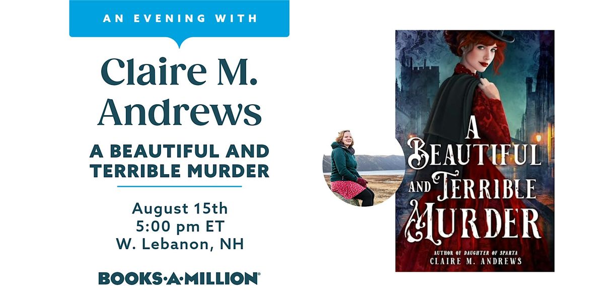 An Evening with Claire M. Andrews, 15 August | Event in Lebanon | AllEvents