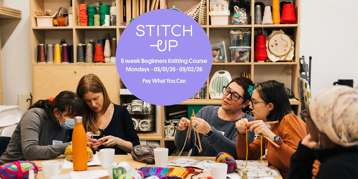 Beginners Knitting 6 Week Course, 5 January | Event in Leeds | AllEvents