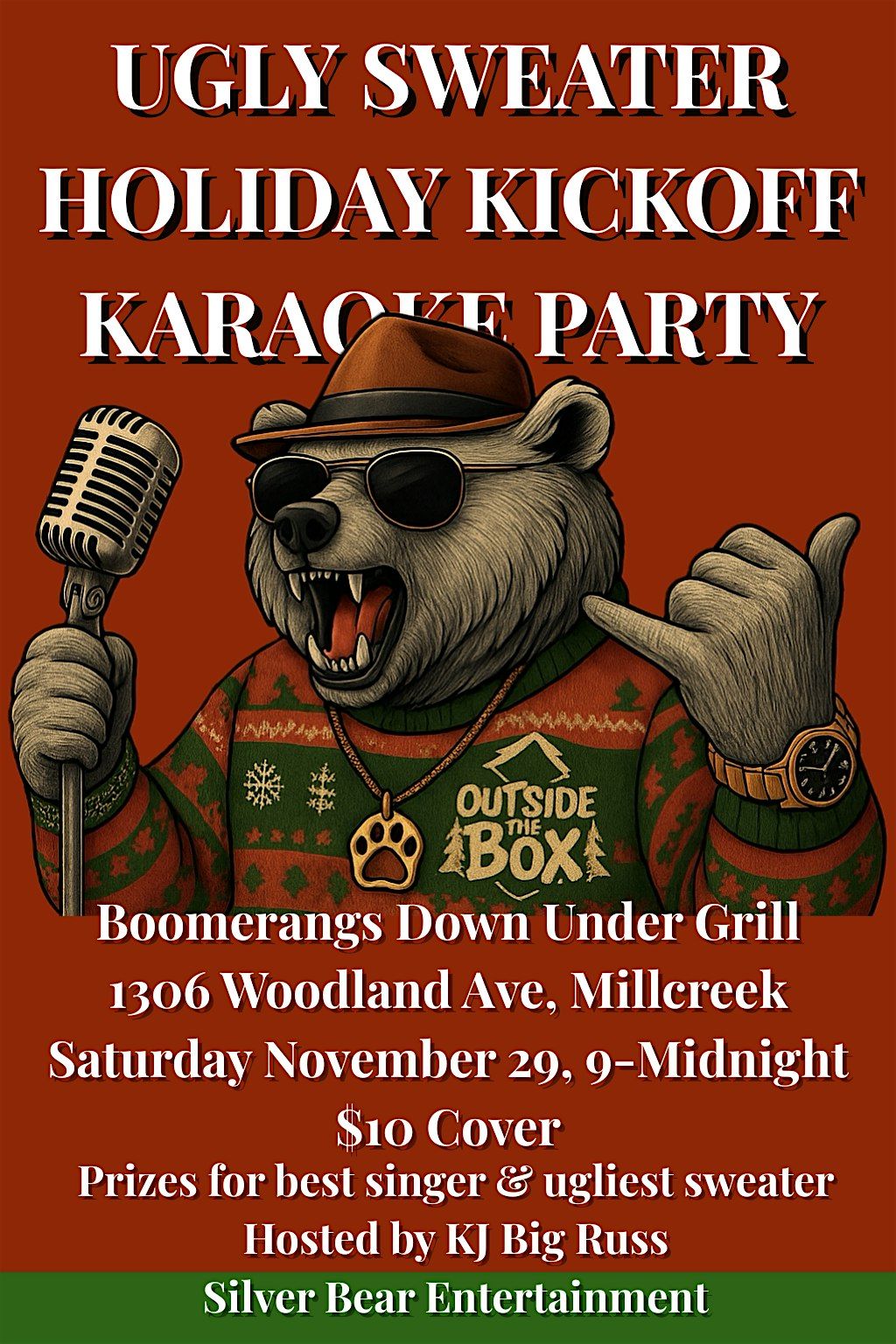 Ugly Sweater Holiday Kickoff Party, 29 November | Event in Millcreek | AllEvents