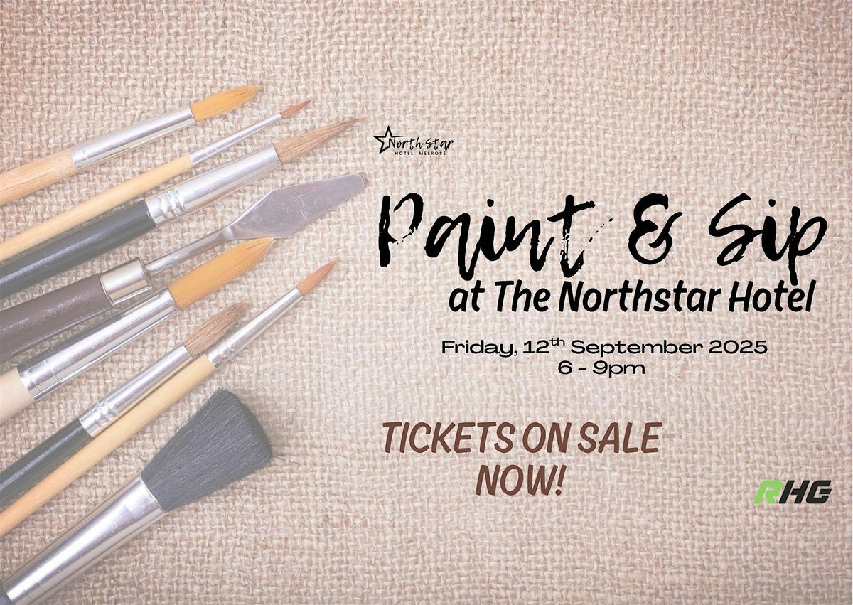Paint & Sip, at The Northstar Hotel, 21 November | Event in Melrose | AllEvents