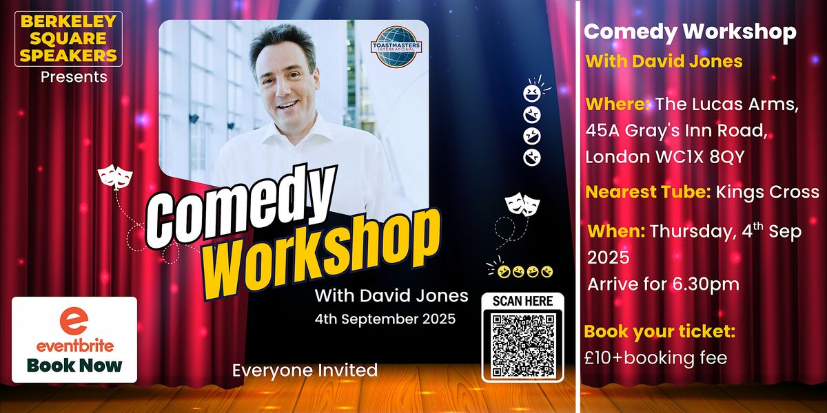 Comedy Workshop, 4 September | Event in London | AllEvents