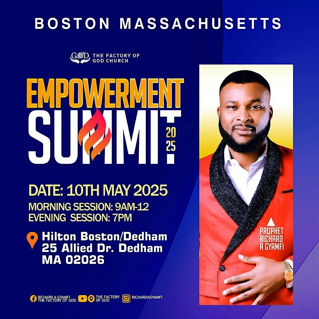 Boston Empowerment Summit, 10 May | Event in Dedham | AllEvents