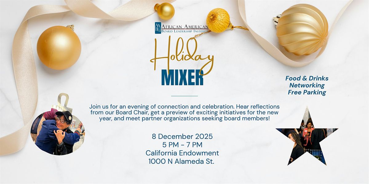 Holiday Networking Mixer, 8 December | Event in Los Angeles | AllEvents
