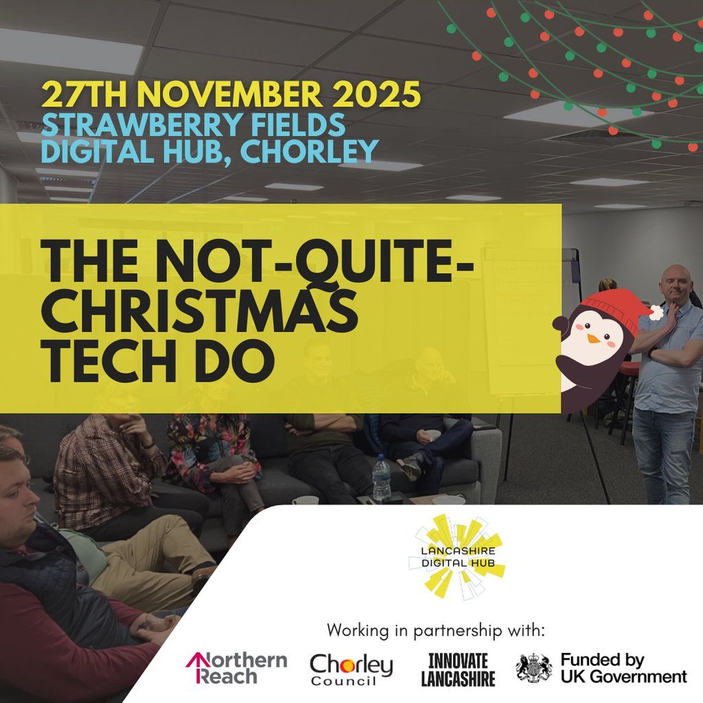 The Not-Quite-Christmas Tech Do, 27 November | Event in Chorley | AllEvents