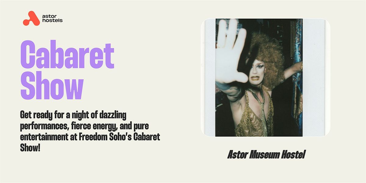 Cabaret Show, 2 June | Event in London | AllEvents
