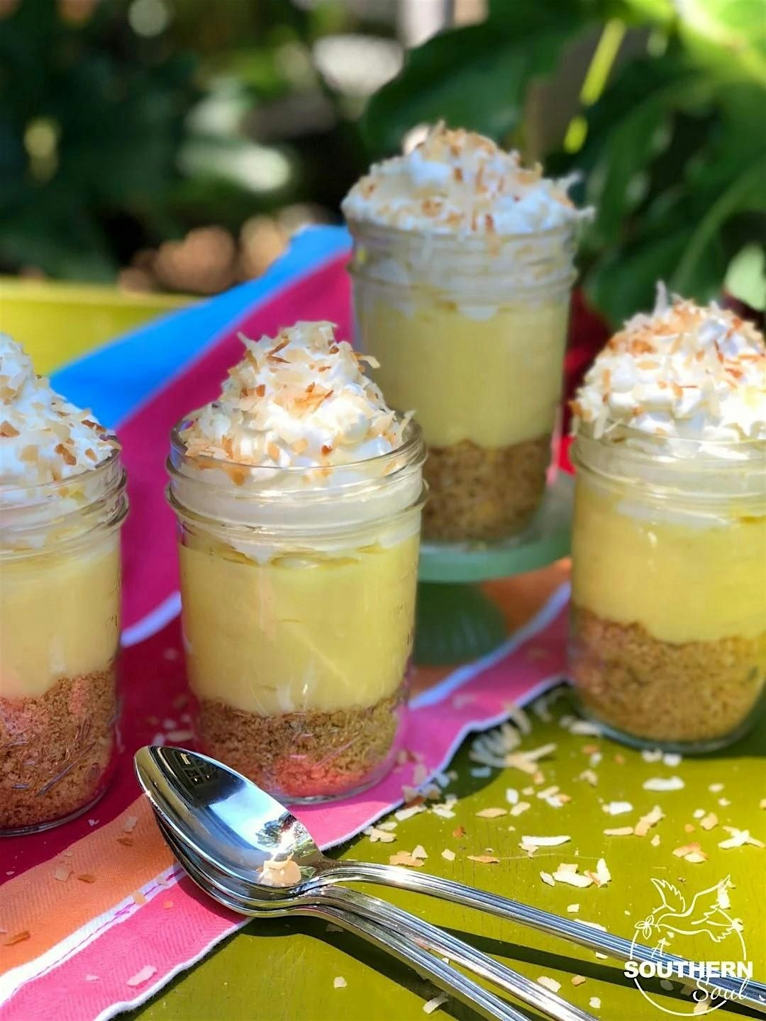 Dairy-Free Coconut Cream Pie in a Jar | Brenda Dwyer, instructor, 9 July | Event in Gloversville | AllEvents