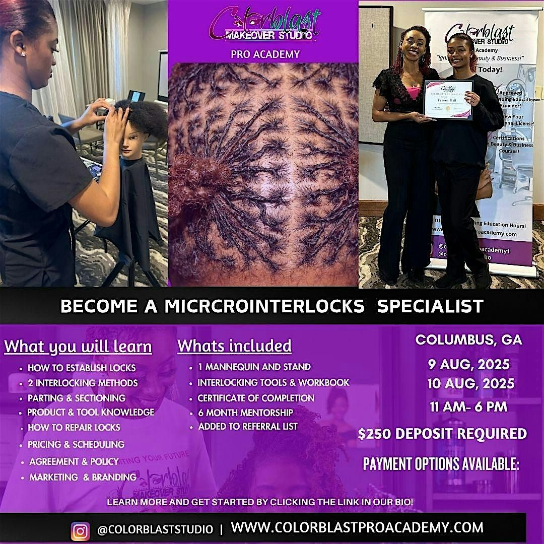 Microinterlocks Training & Certification, 9 August | Event in Columbus | AllEvents