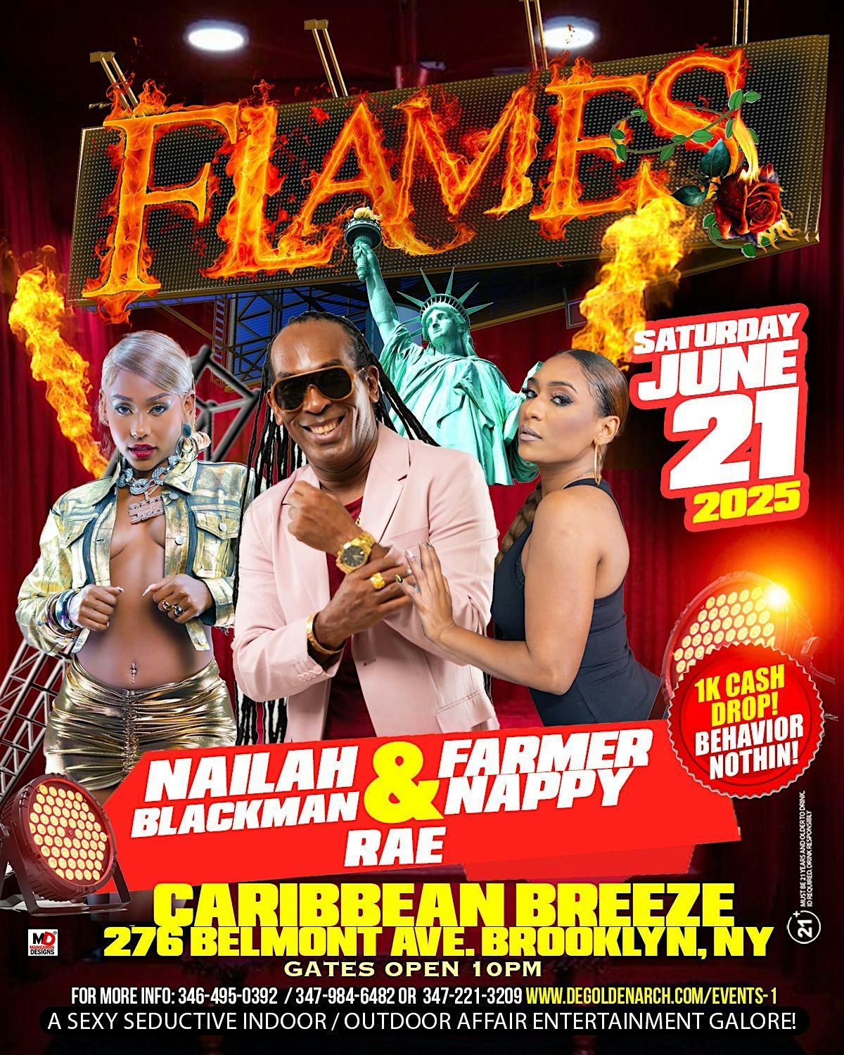 FLAMES, 21 June | Event in Brooklyn | AllEvents