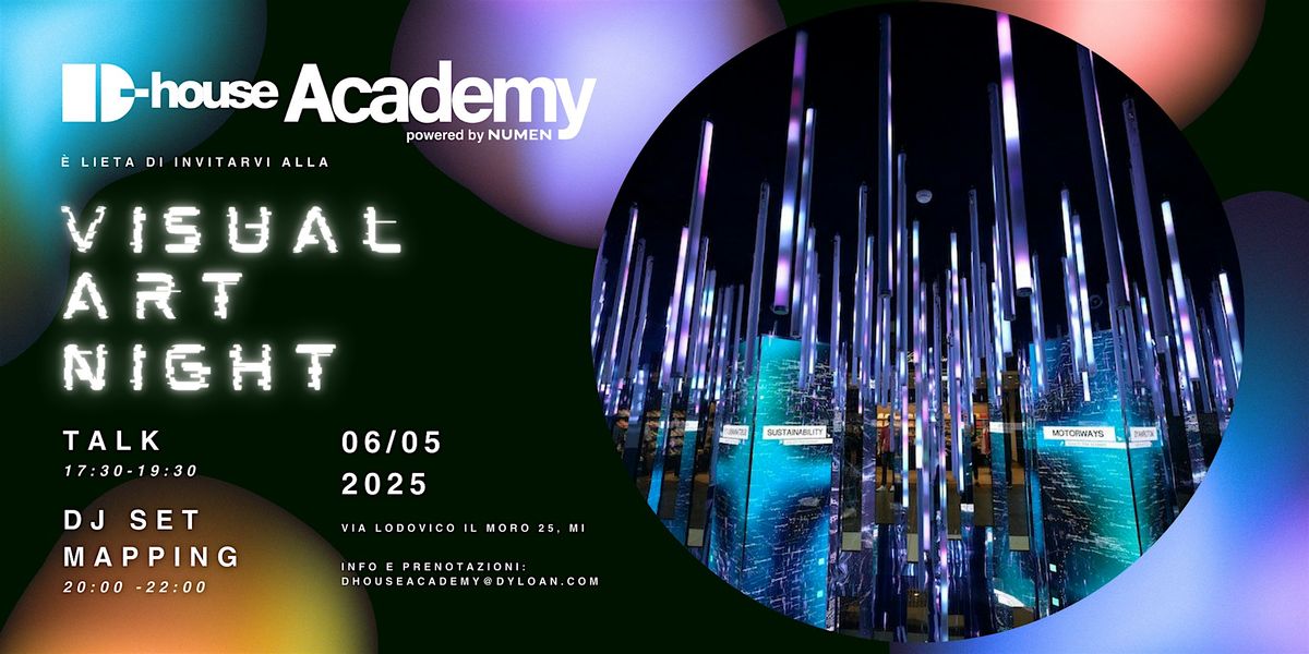 Visual Art Night, 6 May | Event in Milano | AllEvents
